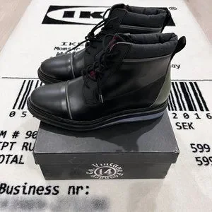 Vintage Foundry Co. Garnet Black Leather Lace Up Boots Size 10.5 Men\'s Vintage Foundry | Shoes | Vintage Foundry Co Garnet Black  main image 2